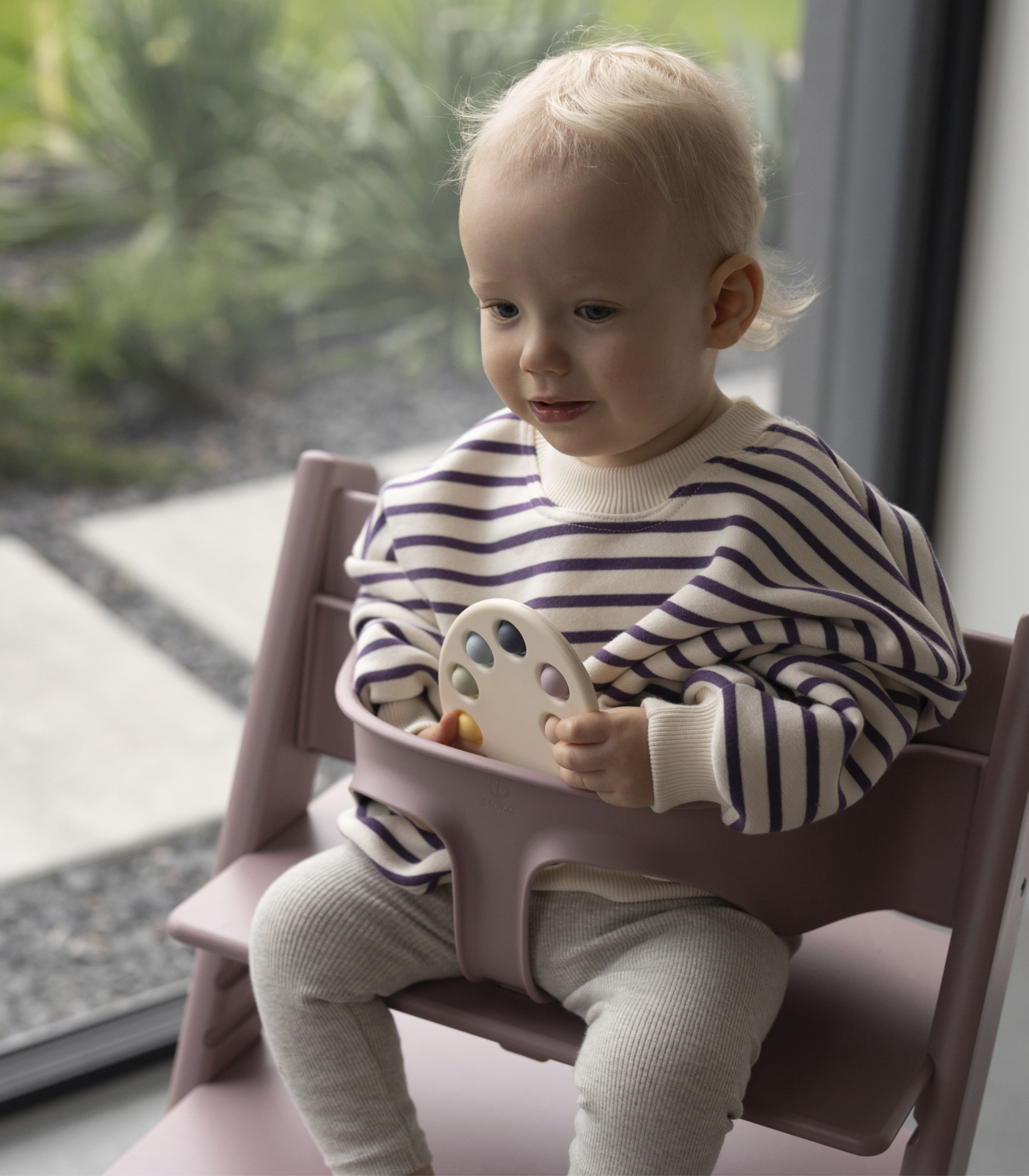Tripp Trapp® Baby Set² 婴儿套件, 石楠紫, mainview 图库图像 2